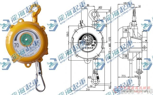 供应弹簧平衡器种类多龙海弹簧平衡器齐全