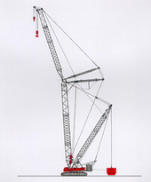 撫挖 QUY400A 液壓履帶式起重機(jī) 