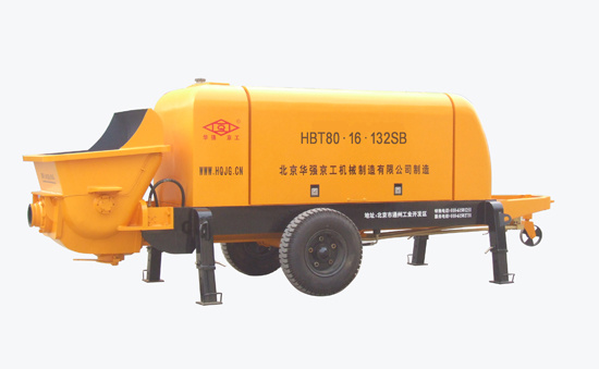 华强京工 HBT80.16.132SB 拖式电动混凝土输送泵