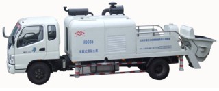 華強京工 HBC85 車載式混凝土輸送泵