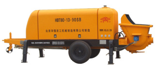 華強京工 HBT80.13.90SB 拖式電動混凝土輸送泵