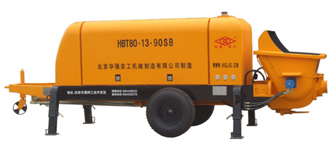 華強京工HBT80.13.90SB拖式電動混凝土輸送泵