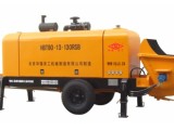 華強京工HBT80.13.130RSB拖式柴油混凝土輸送泵高清圖 - 外觀