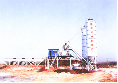 路達HBS60-180型強製式水泥混凝土拌和站