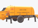 华强京工HBT80.16.110SB拖式电动混凝土输送泵高清图 - 外观