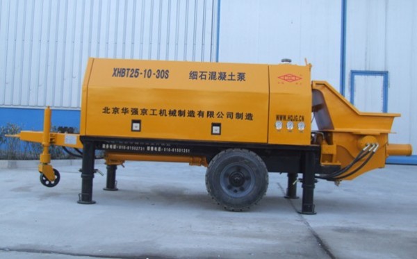華強京工XHBT25.10.30S細石混凝土泵參數