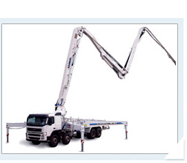 海诺42m臂架式混凝土泵车高清图 - 外观