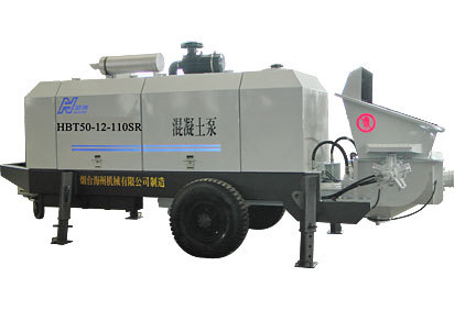 海州 HBT50-12-110SR 混凝土泵视频