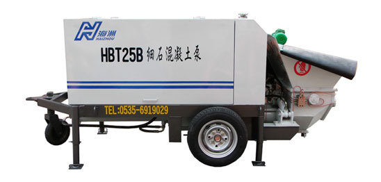 海州HBT25混凝土輸送泵參數