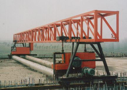 海天路礦攤鋪機高架橋懸掛式攤鋪機高清圖 - 外觀