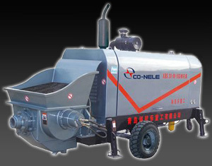 科尼乐重工DHBT系列柴油机小型大骨料输送泵参数