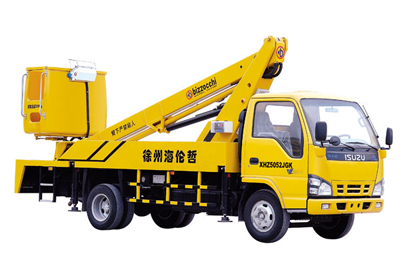 海伦哲XHZ5052JGK庆铃18米伸缩臂高空作业车