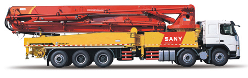 三一重工SY5502THB 60(6RZ)（摆腿）混凝土输送泵车