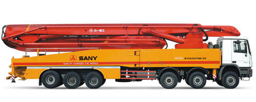三一重工SY5633THB 72(7)（7节臂）混凝土输送泵车