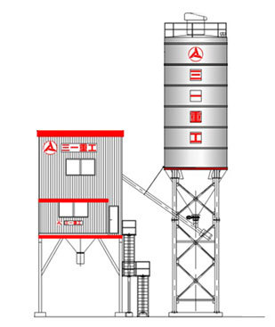 三一重工HZS270混凝土搅拌站
