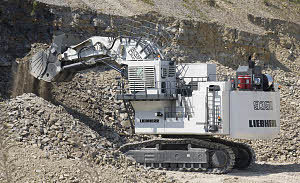 利勃海尔 R 9350 矿用挖掘机