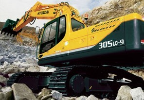 现代重工 R305LC-9 挖掘机