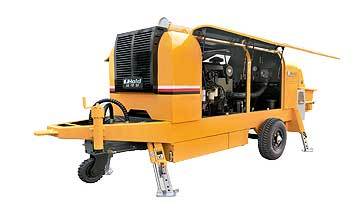 鸿得利 HBT80-15-110S 拖式混凝土输送泵