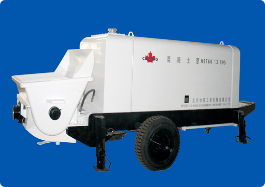 北京加隆CLT-60托式混凝土輸送泵高清圖 - 外觀
