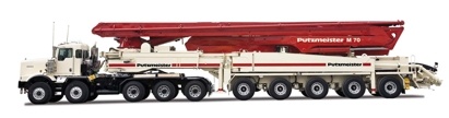 普茨迈斯特M70-5泵车高清图 - 外观