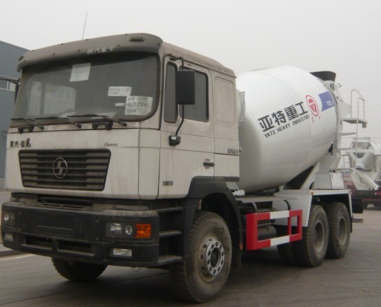 亚特重工TZ5255GJBSA6德龙10立方混凝土搅拌车