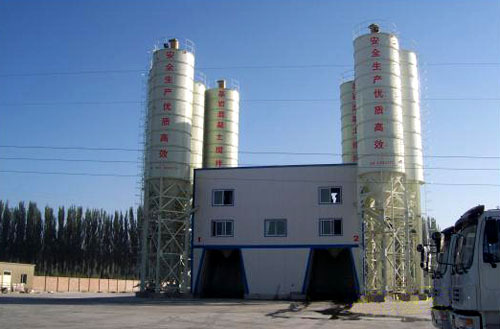 中國現代 2-HZN(S)60A 標準型混凝土攪拌站