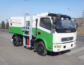 亚洁BQJ5080ZZZE型自装卸挤压式垃圾车高清图 - 外观