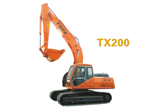 厦装TX200挖掘机高清图 - 外观