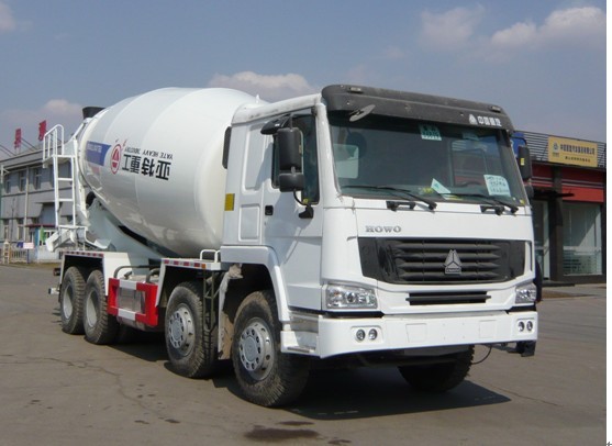 亚特重工TZ5257GJBZE3豪泺14立方混凝土搅拌车