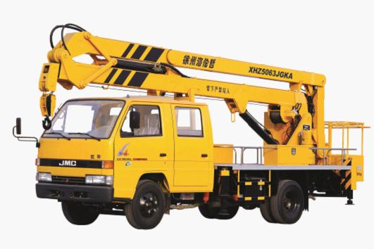 海伦哲XHZ5063JGKA江铃16米/17米 折叠臂高空作业车
