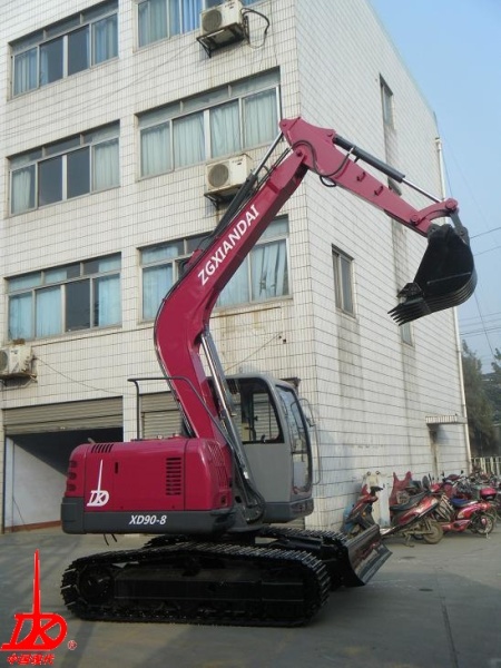 中國現代 XD90-8 液壓挖掘機