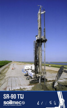 土力机械SR-90入岩旋挖钻机