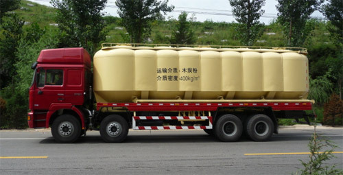 中建机械 YCZ5314GFL 立式罐散装物料车