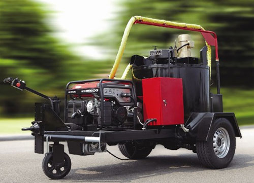 易山重工CLYG-ZS350型拖挂自走式灌缝机（灌缝、路面补缝机 、修补机 、填缝机  ）高清图 - 外观