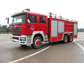陜汽 德龍F(tuán)3000 10噸泡沫干粉聯(lián)用 消防車