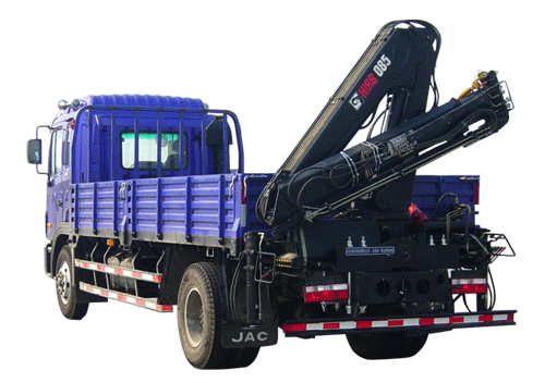 石煤机 QYS-3.2ZⅡ  3.2吨 折臂式随车起重机