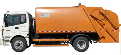 石煤机 SMJ5080ZYSBC3型 垃圾车