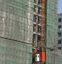 华夏SC200/200施工升降机高清图 - 外观