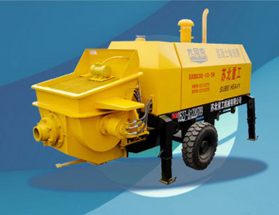 尤尼克DXBS系列柴油机细石混凝土输送拖泵