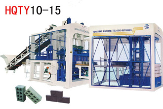 恒兴机械HQTY10-15全自动砌块成型机砖机高清图 - 外观