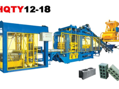 恒兴机械HQTY12-18全自动砌块成型机砖机高清图 - 外观