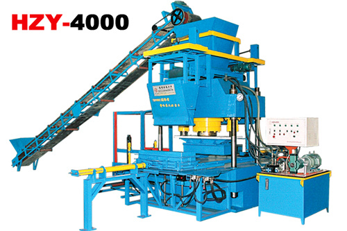 恒興機械HZY-4000混凝土液壓成型機磚機參數