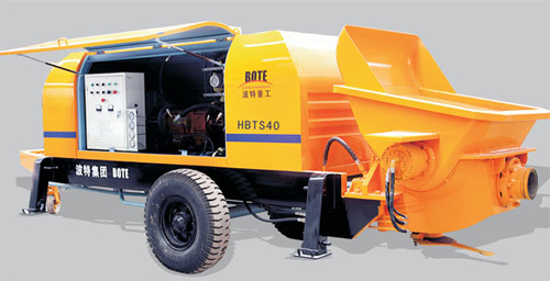 波特重工HBT桩机、隧道专用系列拖泵参数