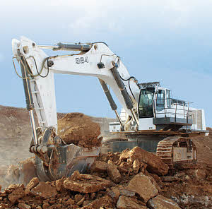 利勃海爾R 984 C礦用挖掘機高清圖 - 外觀
