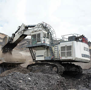 利勃海尔R 9250矿用挖掘机高清图 - 外观