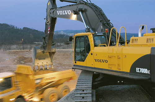 沃尔沃EC700B履带式挖掘机参数