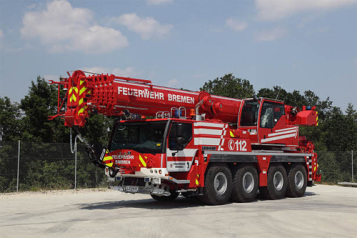 利勃海尔LTM1070-4.2消防用全地面起重机高清图 - 外观