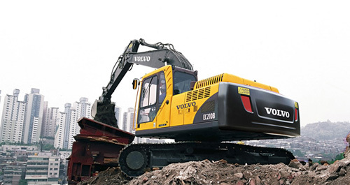 沃尔沃EC210B Prime履带式挖掘机