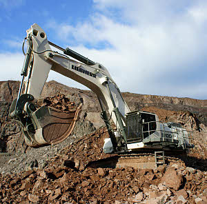 利勃海尔R 9100矿用挖掘机参数