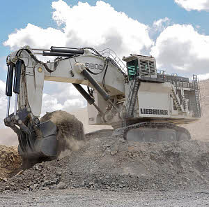利勃海爾R 9800礦用挖掘機高清圖 - 外觀